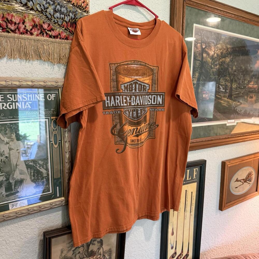 Vintage 00s Harley Davidson Motorcycles‎ Beartooth Pass Montana Shirt Size XL - Picture 4 of 8